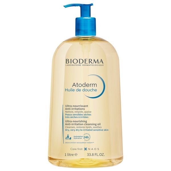Изображение товара Масло для душа Atoderm Bioderma гипоаллергенное 1л для сухой чувствительной кожи