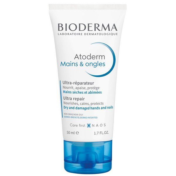 Изображение товара Крем для сухой поврежденной кожи рук и ногтей Atoderm Bioderma 50мл