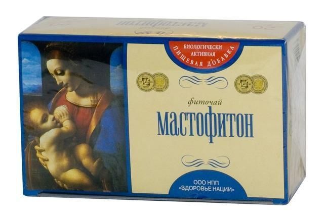 Изображение товара Мастофитон фиточай фильтр-пакет 2г 20шт