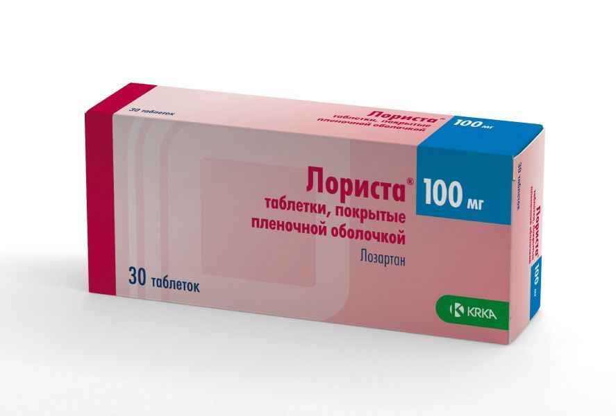 Изображение товара Лориста таблетки п/о плен. 100мг 30шт