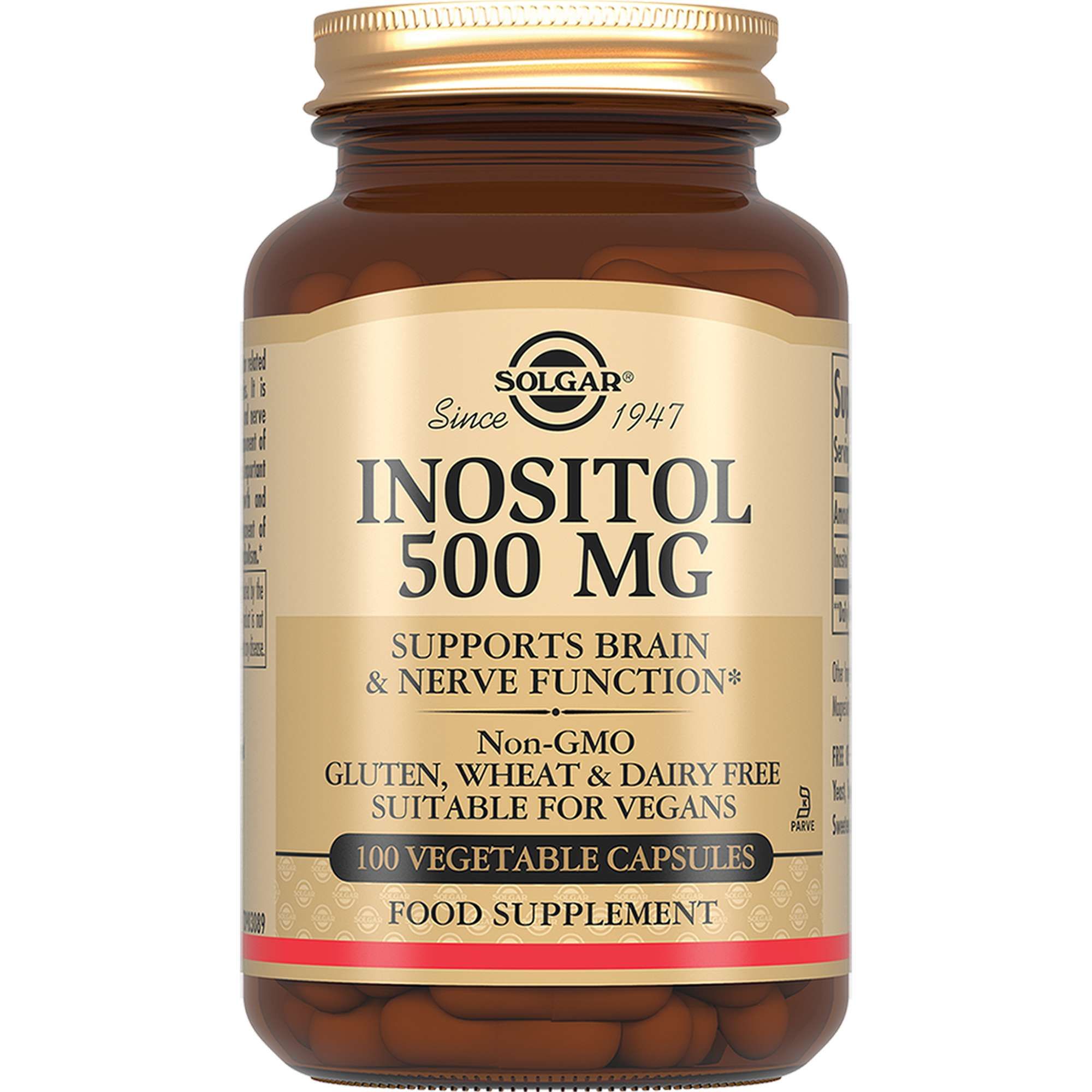 Изображение товара Инозитол 500мг Solgar/Солгар капсулы 641мг 100шт