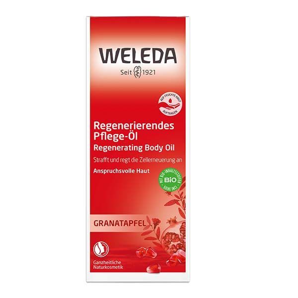 Изображение товара Натуральное масло для тела с гранатом Weleda 100мл интенсивный уход