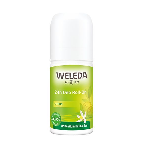 Изображение товара Дезодорант цитрусовый 24 часа Roll-On Weleda/Веледа фл. 50мл (9523)