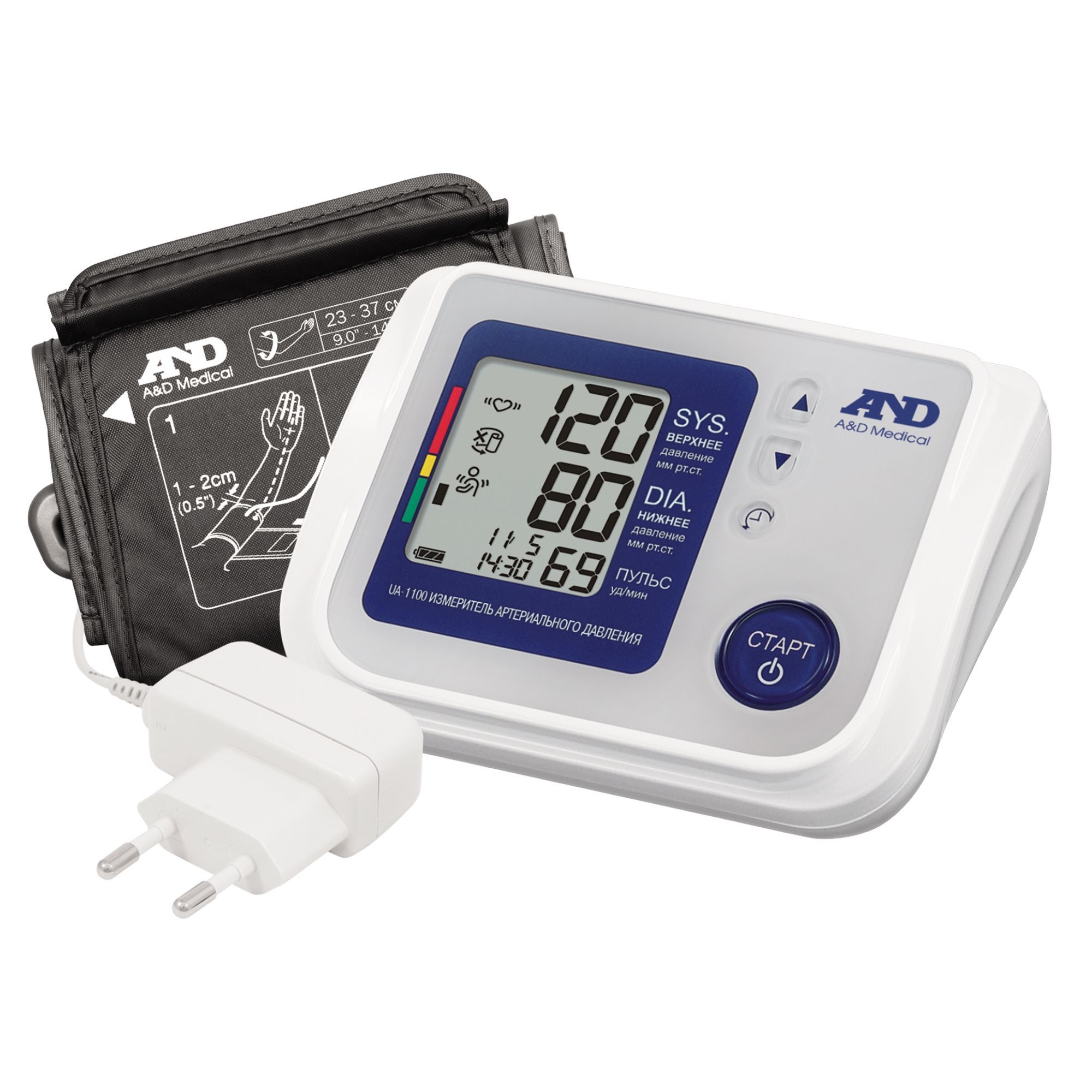 Изображение товара Тонометр автоматический UA-1100 A&D/Эй энд Ди