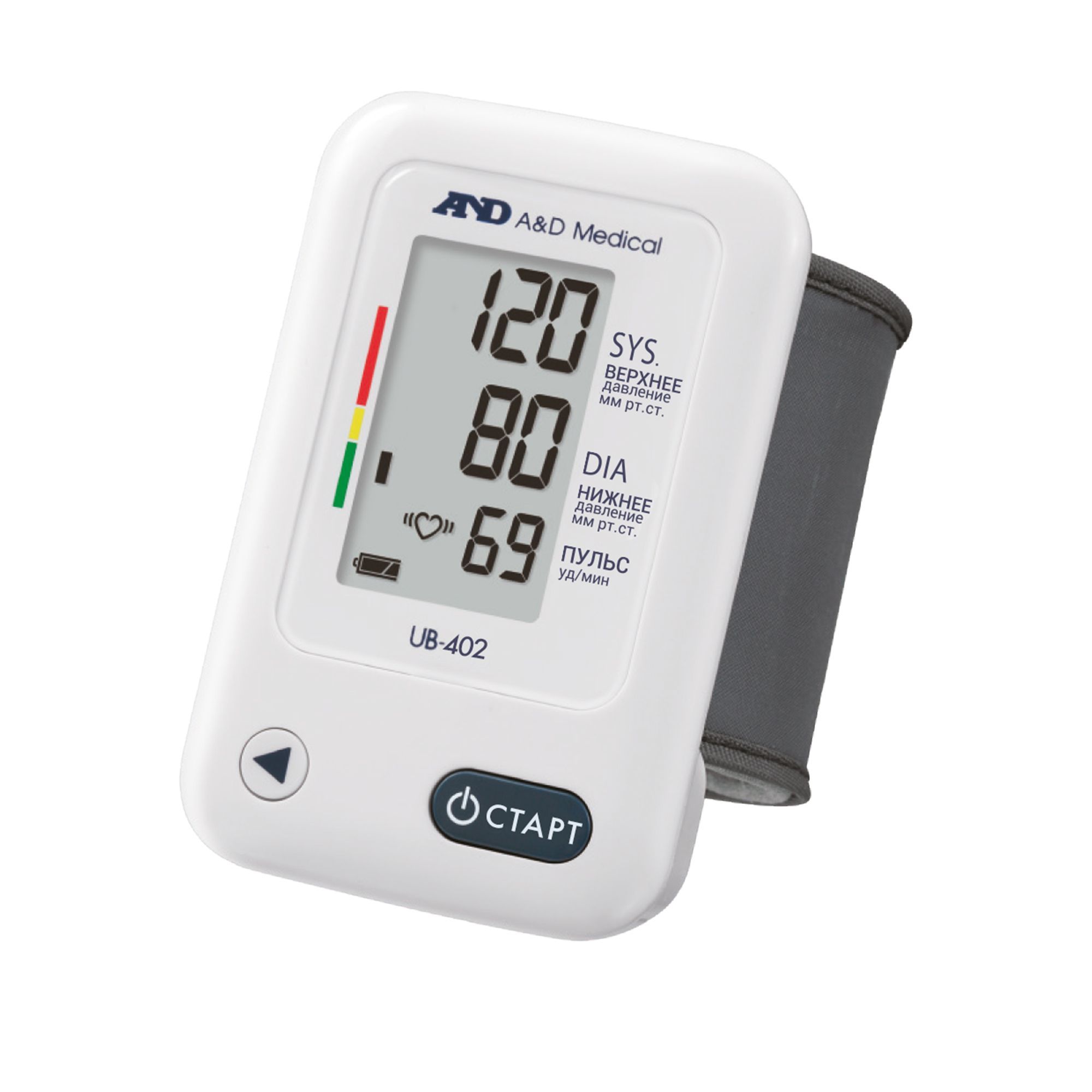 Изображение товара Тонометр автоматический на запястье UB-402 A&D/Эй энд Ди