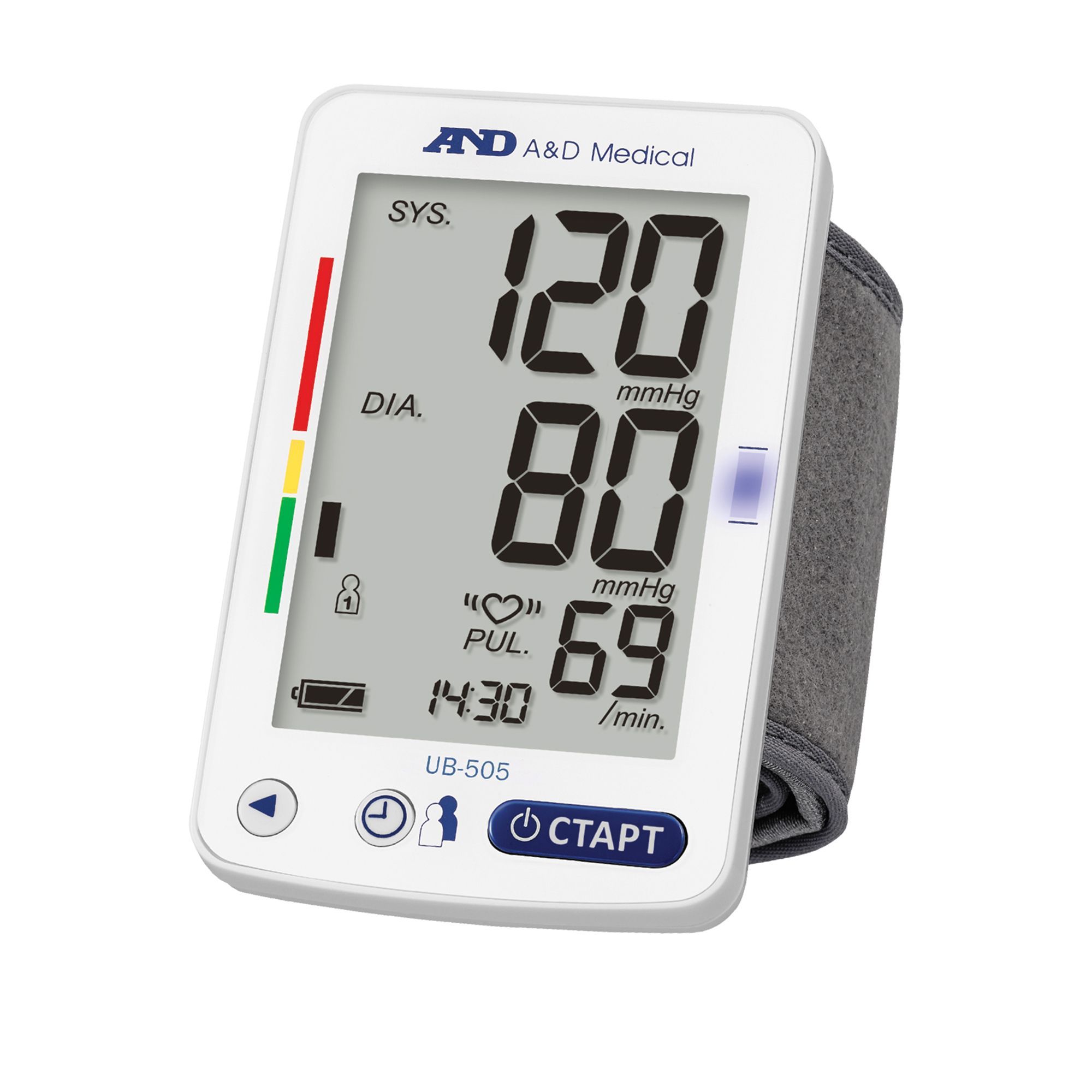 Изображение товара Тонометр автоматический на запястье UB-505 A&D/Эй энд Ди