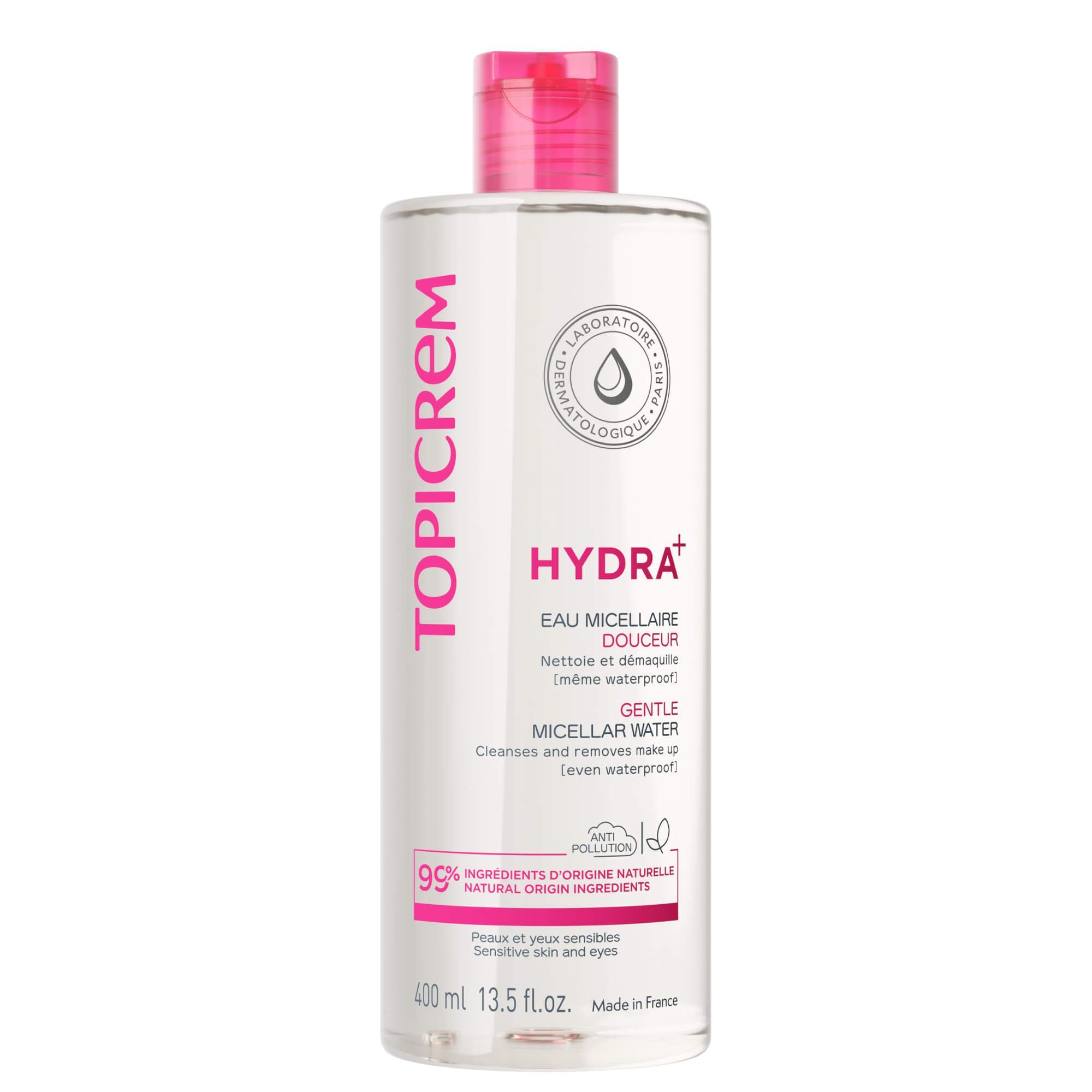 Изображение товара Вода мицеллярная мягкая Hydra+ Topicrem/Топикрем фл. 400мл