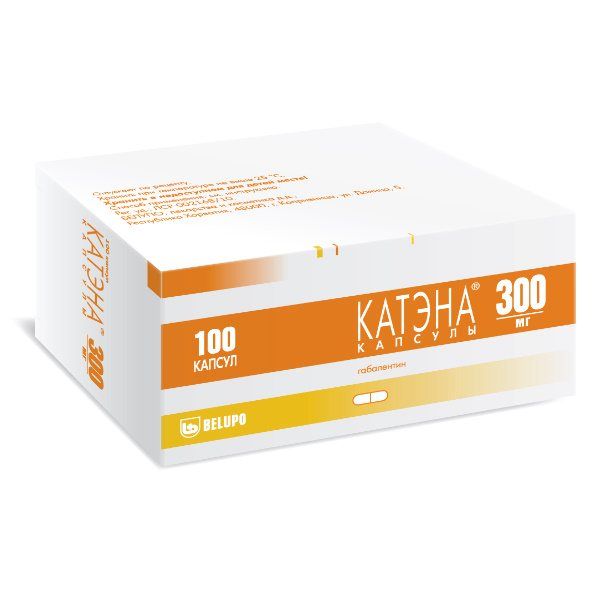 Изображение товара Катэна капсулы 300мг 100шт