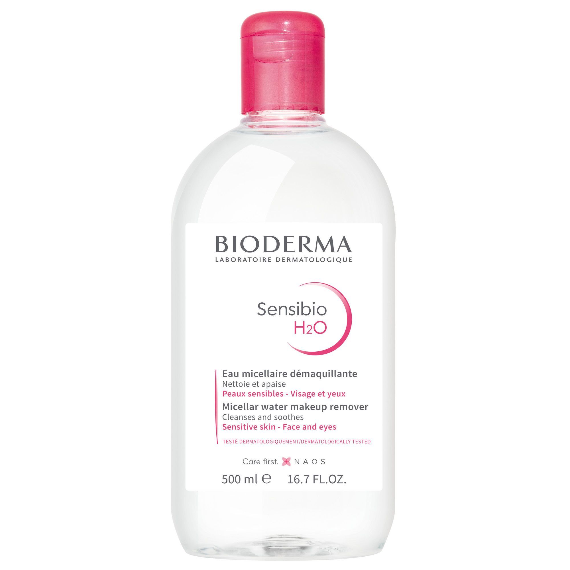 Изображение товара Мицеллярная вода сенсибио Bioderma 500мл для чувствительной и реактивной кожи