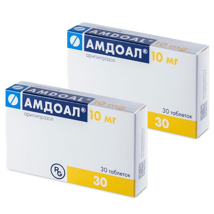 Изображение товара 2Х Амдоал таблетки 10мг 30шт