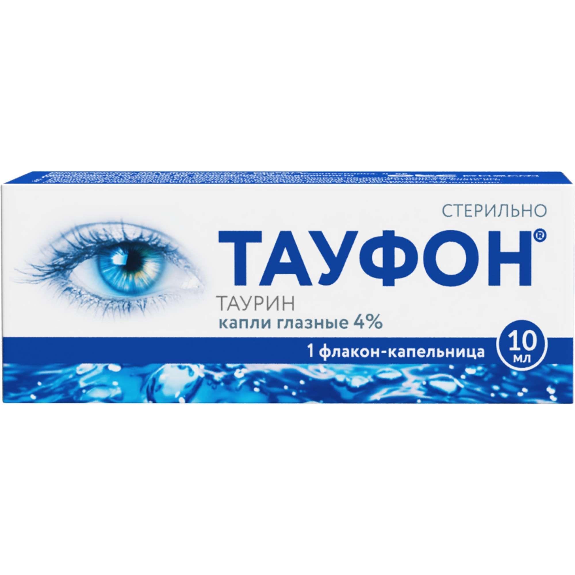 Изображение товара Тауфон капли глазные 40мг/мл 10мл