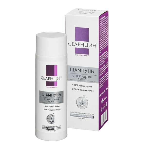 Изображение товара Шампунь от выпадения волос специализированный Селенцин фл. 200мл