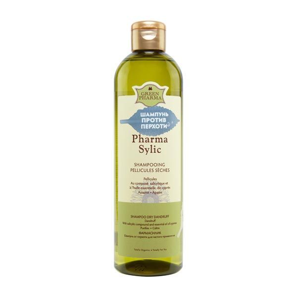 Изображение товара Шампунь от перхоти для частого применения Pharma Sylic Green Pharma/Грин Фарма фл. 500мл