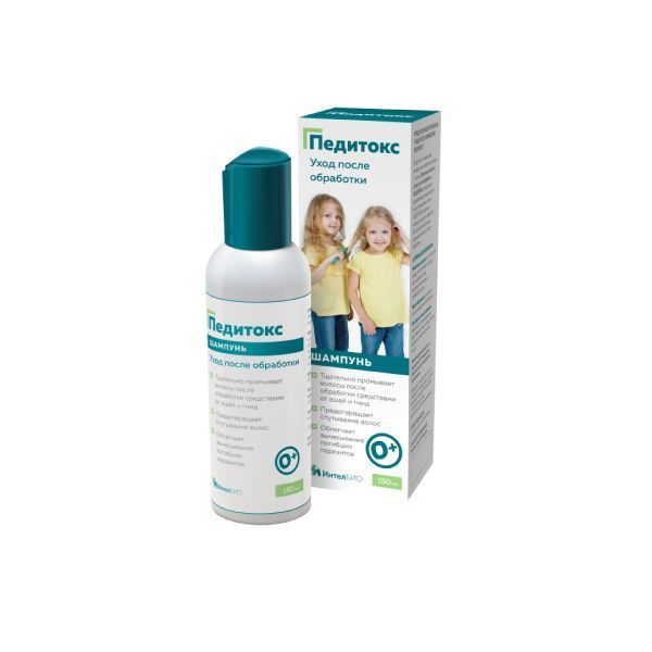 Изображение товара Шампунь для волос Уход после обработки Педитокс 150мл