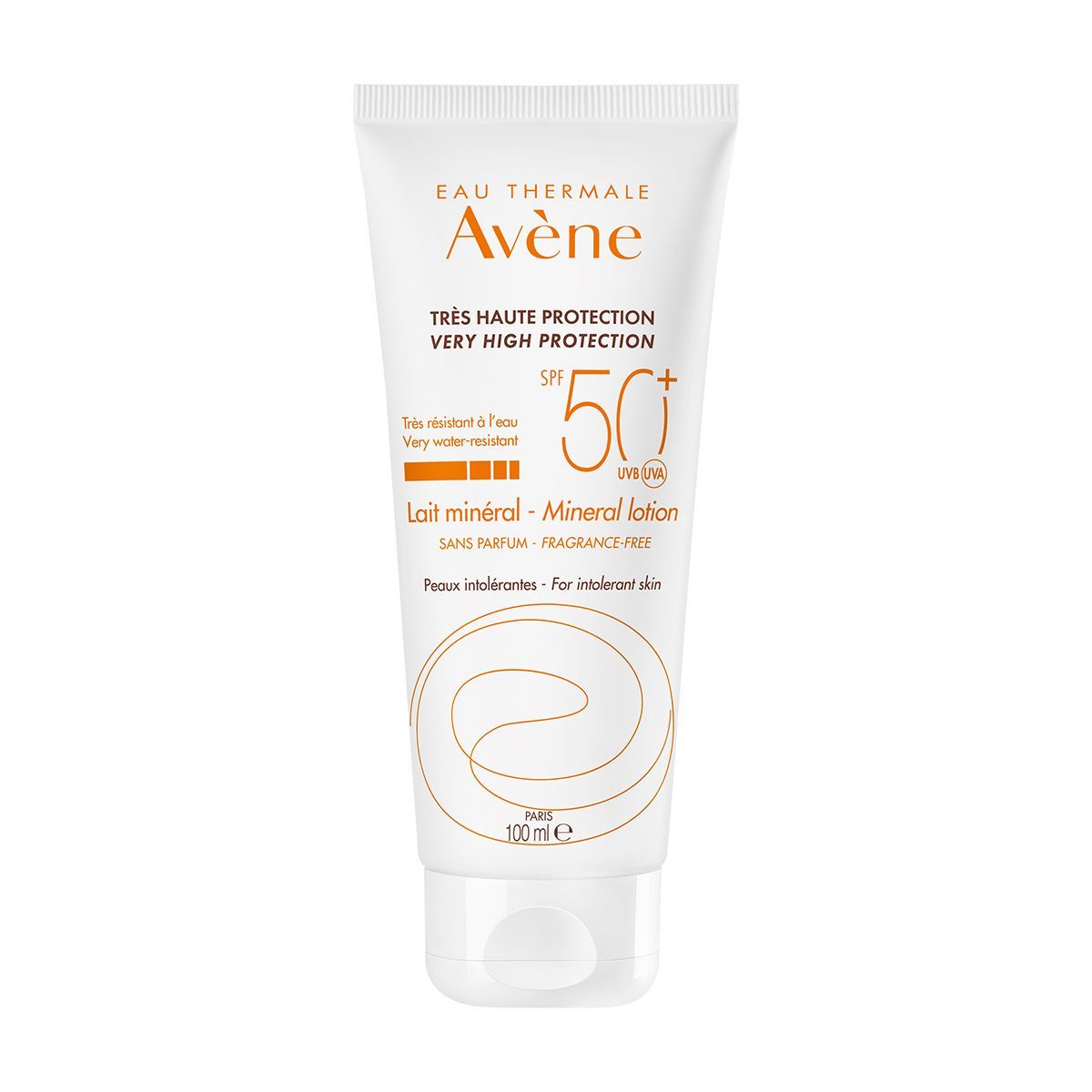 Изображение товара Молочко солнцезащитное с минеральным экраном SPF50+ Avene/Авен 100мл