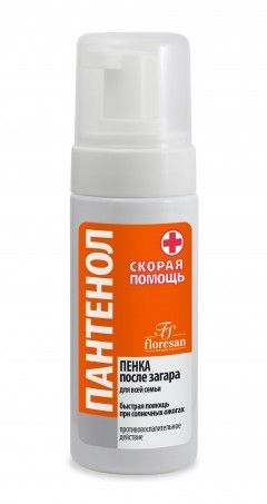 Изображение товара Пенка после загара для всей семьи Floresan 150 мл с Д-пантенол и экстрактами