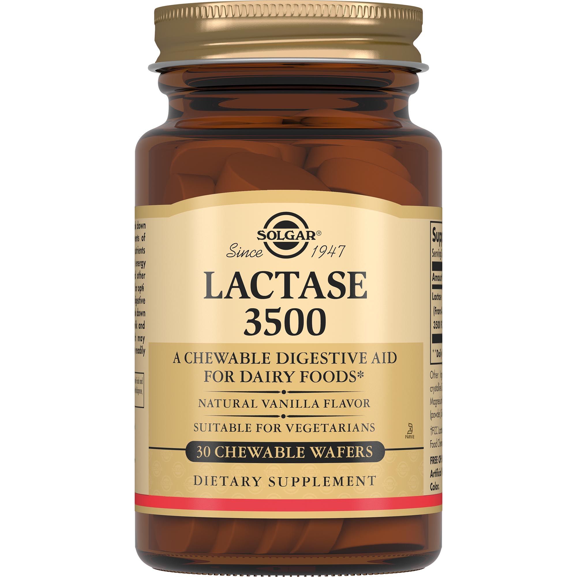 Изображение товара Лактаза 3500 Solgar/Солгар таблетки жевательные 1000мг 30шт