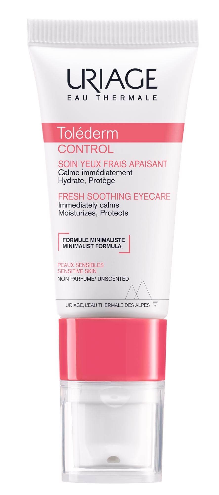 Изображение товара Успокаивающий крем для области глаз с натуральными компонентами 15 мл Uriage Tolederm