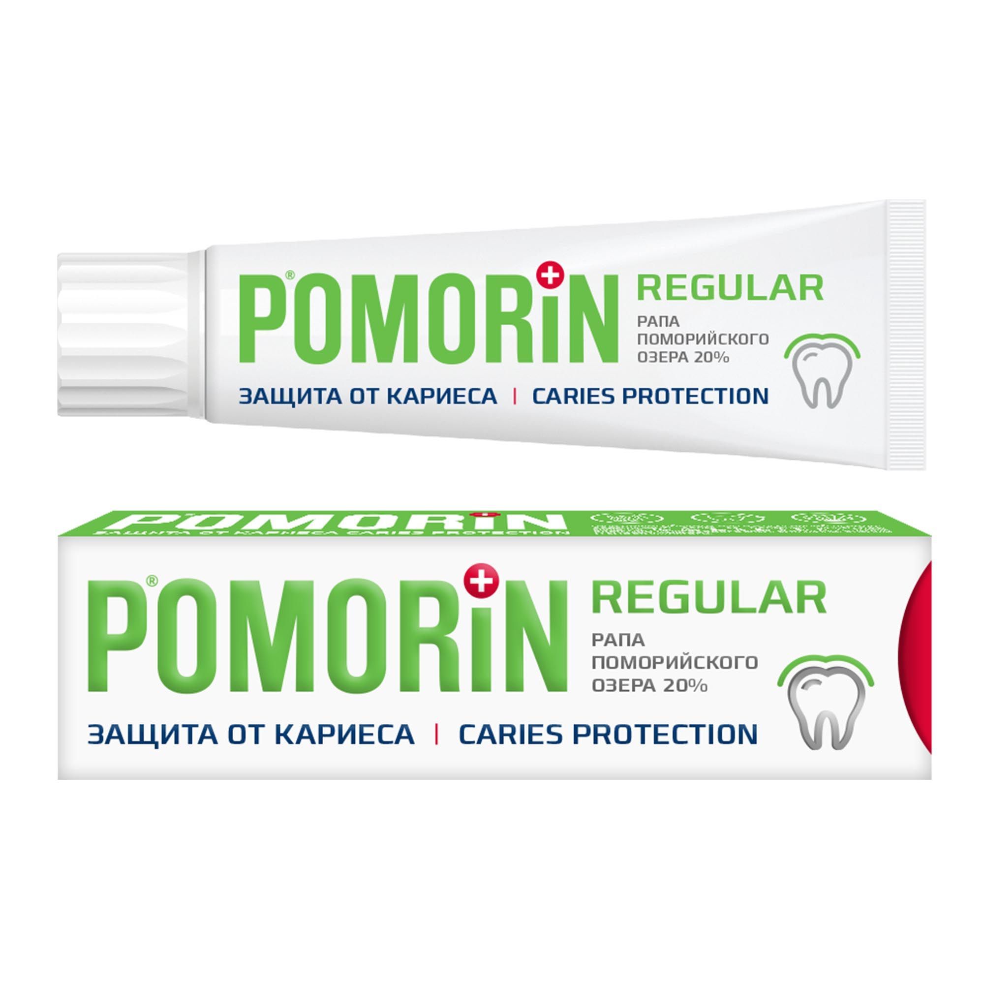 Изображение товара Зубная паста POMORIN Regular Daily Protection 100мл