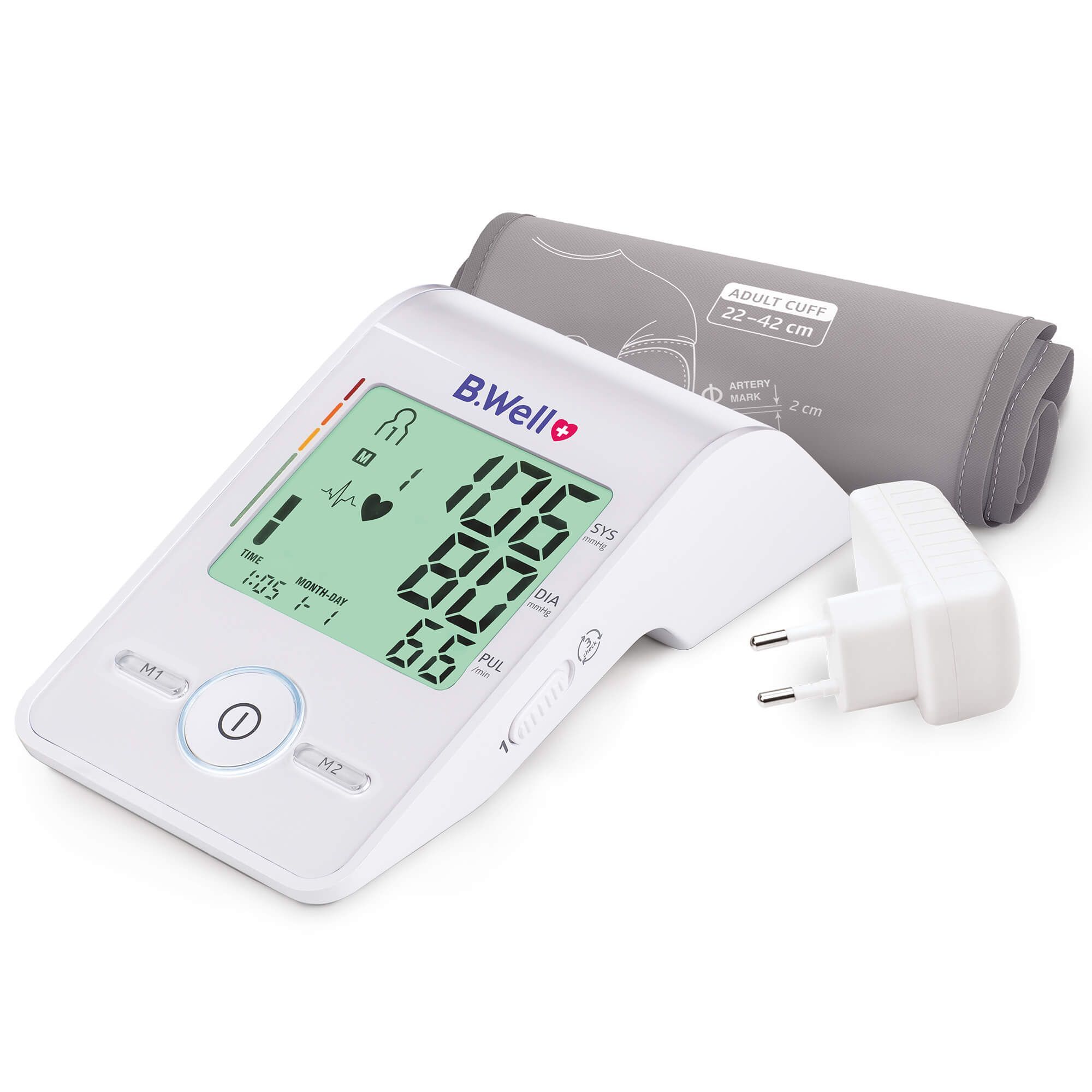 Изображение товара Тонометр автоматический на предплечье c адаптером и манжетой M/L MED-55 B.Well/Би Велл