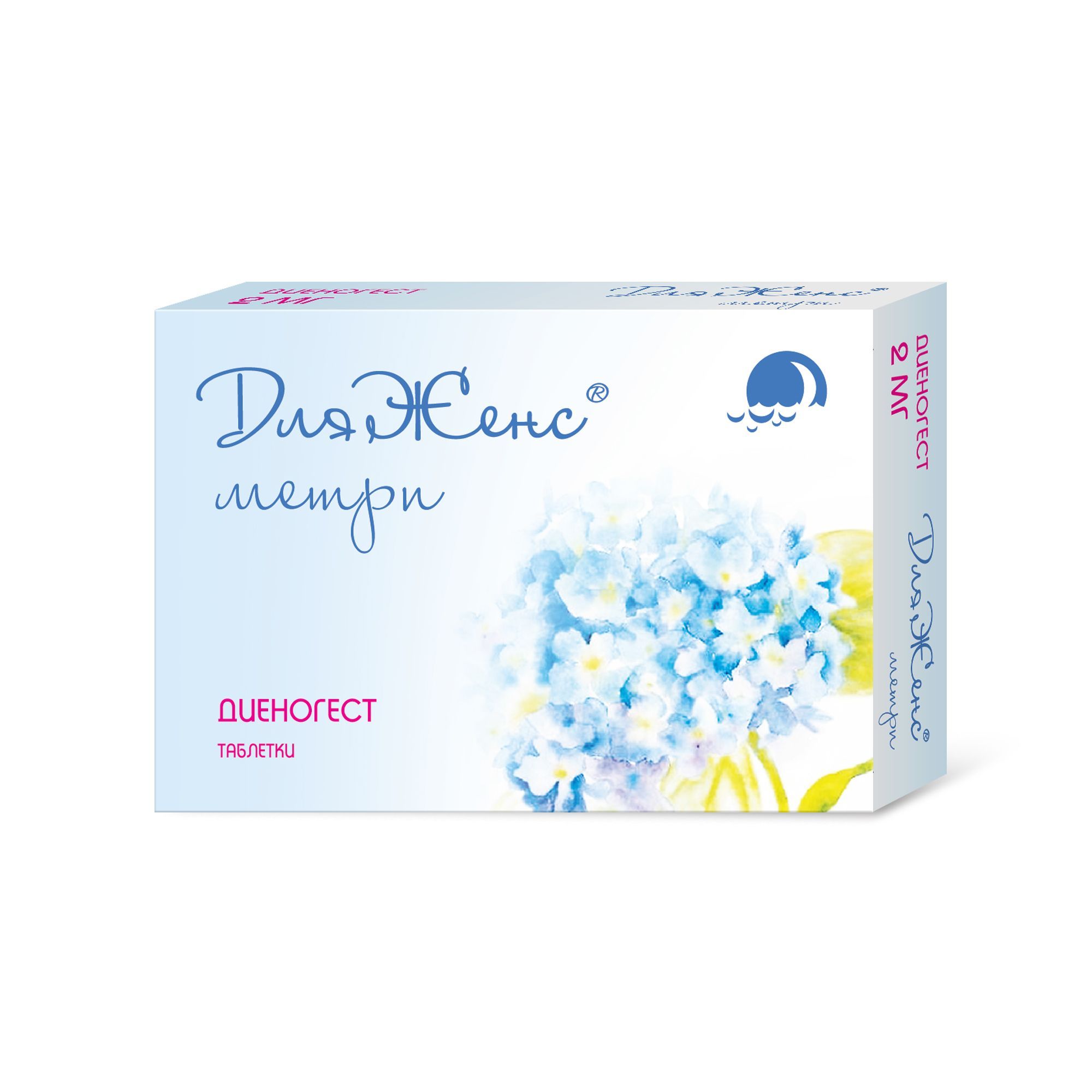 Изображение товара ДляЖенс метри 2мг таблетки 28 шт для лечения эндометриоза