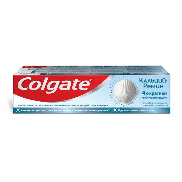 Изображение товара Зубная паста Colgate Кальций-Ремин 100мл для укрепления эмали и профилактики кариеса