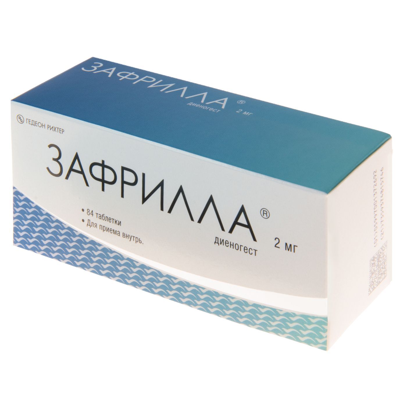 Изображение товара Зафрилла таблетки 2мг 84шт