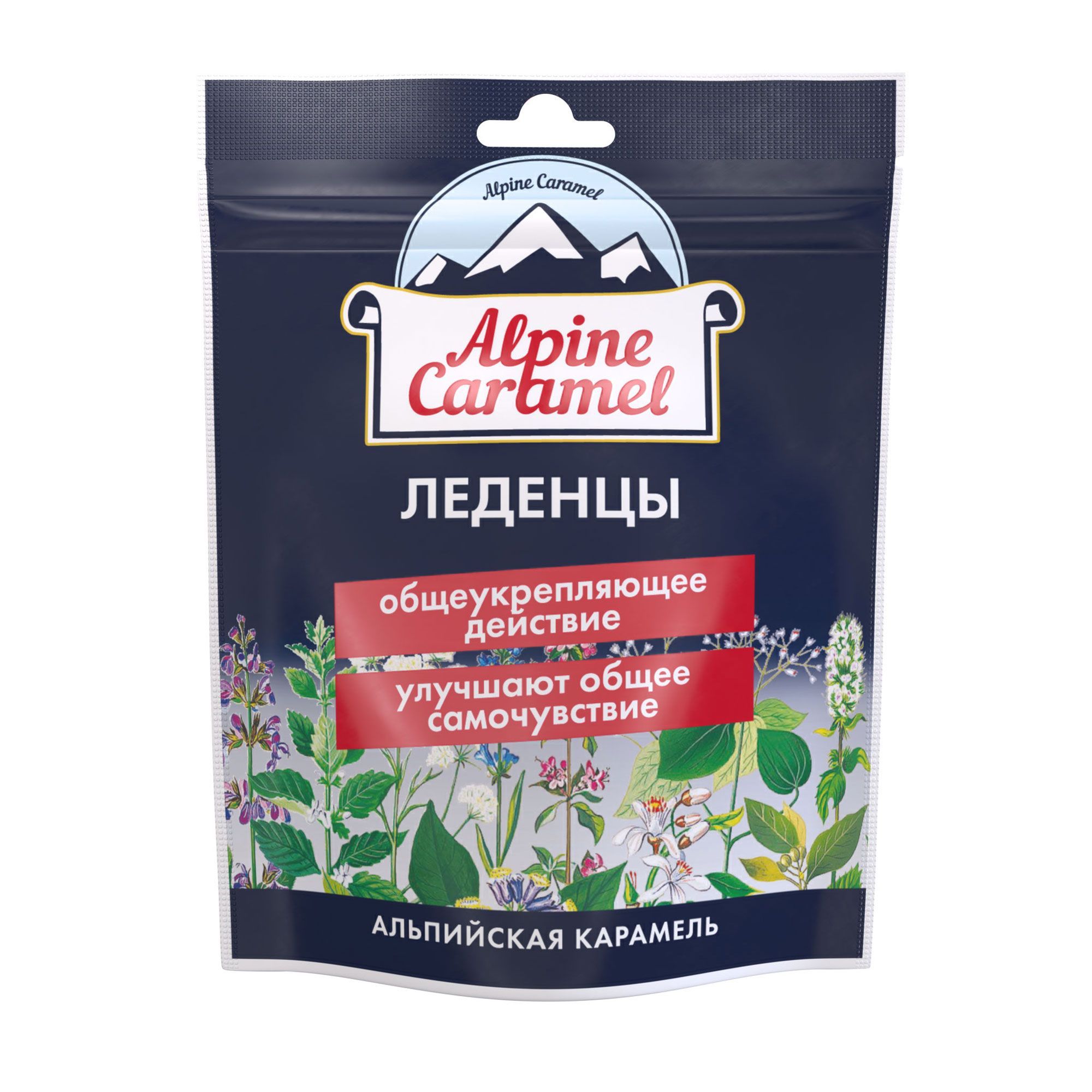 Изображение товара Альпийская карамель Alpine Caramel леденцы пак. 75г