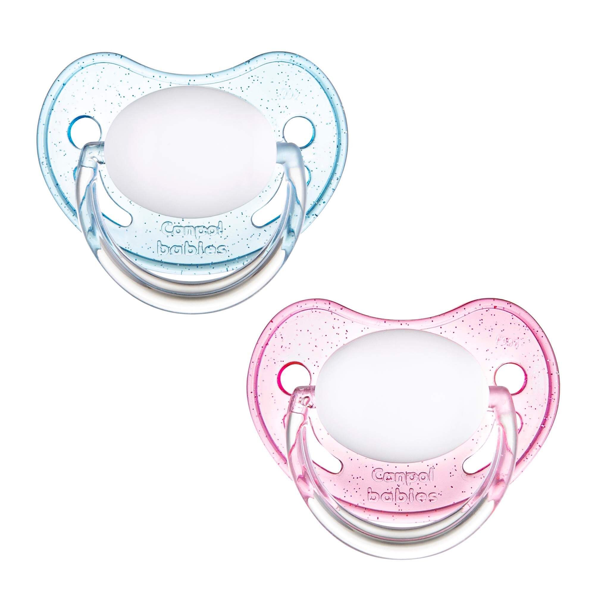 Изображение товара Пустышка латексная анатомическая 0-6 мес Basic Babies Canpol Польша