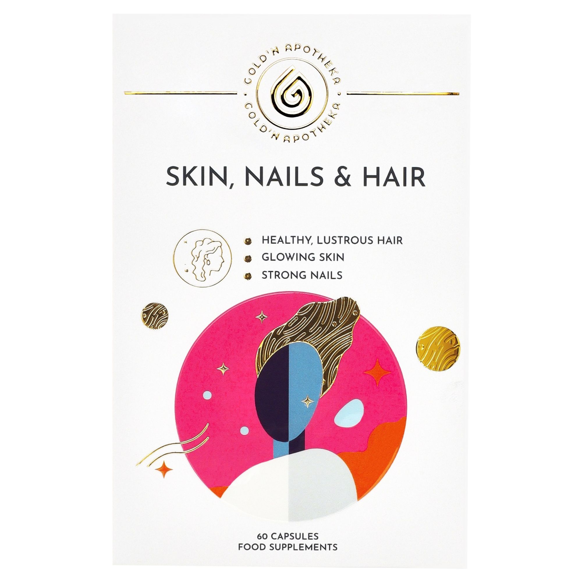 Изображение товара Кальций коралл 30/60/90 капсулы 600мг Gold'n Apotheka для костей и зубов