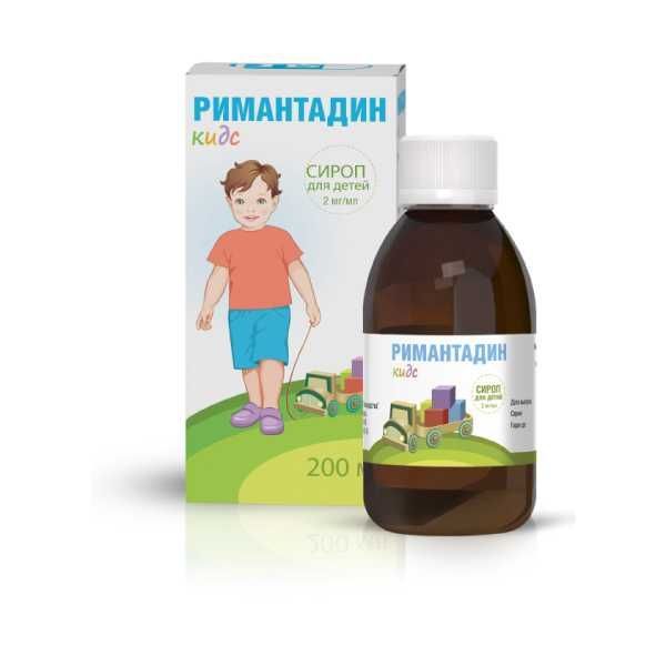 Изображение товара Римантадин Кидс сироп 2мг/мл 200 мл противовирусное для детей