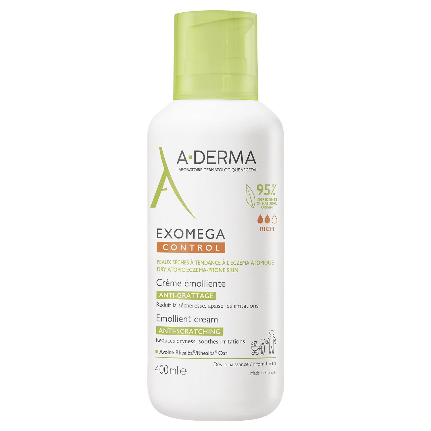 Изображение товара Крем смягчающий Exomega Control A-derma/А-дерма фл. 400мл