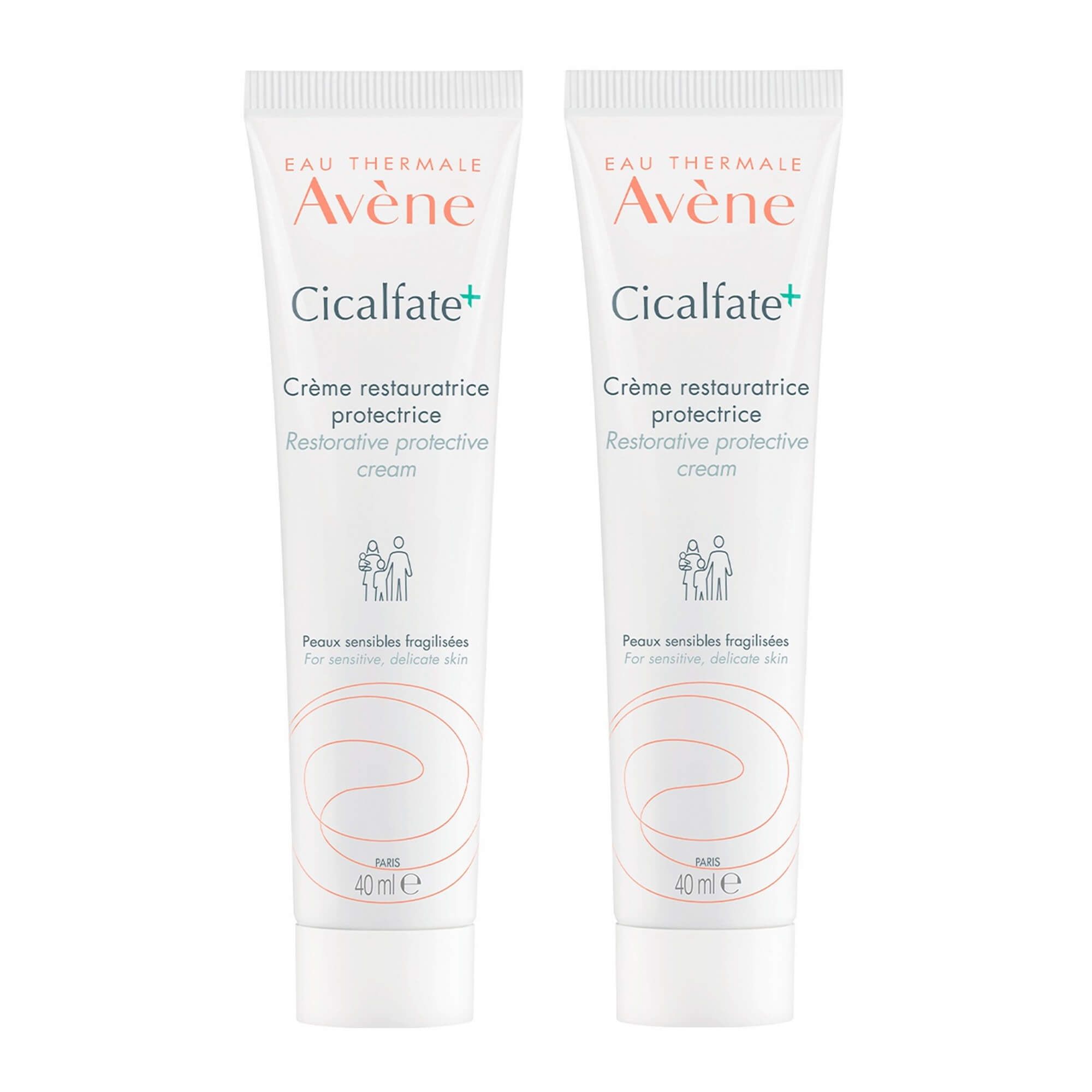 Изображение товара 2Х Крем восстанавливающий защитный Cicalfate+ Avene/Авен 40мл