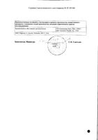 ТераФлю лесные ягоды порошок для приг. раствора для приема вн. 10шт: миниатюра сертификата №4