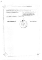 Карнитина хлорид конц. д/инф. 100мг/мл 5мл ампулы 10 шт.: миниатюра сертификата №2