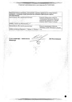 Амосин таблетки 500мг 10шт: миниатюра сертификата №2