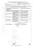 Фламакс Форте таблетки п/о плен. 100мг 20шт: миниатюра сертификата №2