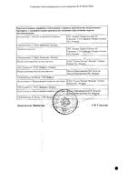 Евра пластырь трансдермальный 203мкг+33,9мкг/24ч 3шт: миниатюра сертификата №2