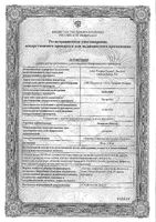Лозартан-Рихтер таблетки п/о плен. 100мг 30шт: миниатюра сертификата