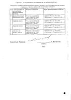 Фурагин таблетки 50мг 30шт Озон: миниатюра сертификата №2