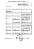 Аугментин таблетки п/о плен. 875мг+125мг 14шт: миниатюра сертификата №2