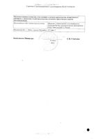 НооКам капсулы 400мг+25мг 60шт: миниатюра сертификата №2