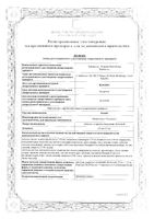 Зоэли таблетки п/о плен. 2,5мг+1,5мг 28шт: миниатюра сертификата