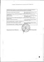 Зидена таблетки п/о плен. 100мг 2шт: миниатюра сертификата №2