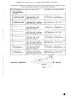 Бромгексин таблетки 8мг 20шт: миниатюра сертификата №2