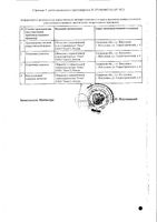 Атенолол таблетки п/о плен. 100мг 30шт: миниатюра сертификата №2