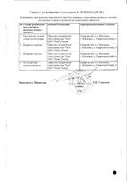 Тораксол Солюшн Таблетс таблетки диспергируемые 60мг 10шт: миниатюра сертификата №2
