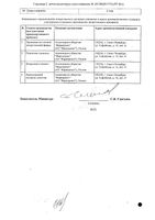 Амелотекс суппозитории ректал. 15мг 6шт: миниатюра сертификата №2