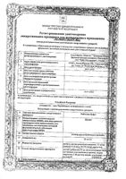 Рибоксин буфус р-р для в/в введ. амп. 20 мг/мл 10мл №10 Renewal: миниатюра сертификата