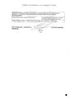 Сальмекорт аэрозоль для ингаляций дозированный 25мкг+250мкг/доза 120доз: миниатюра сертификата №2
